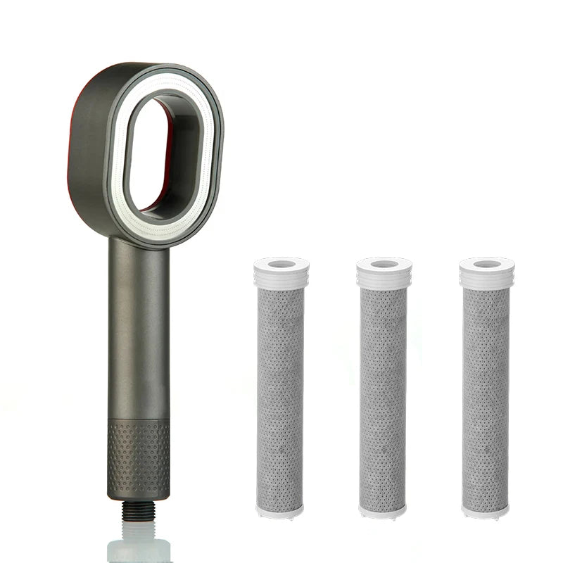 Filter Shower Head High Pressure Beauty Rain Faucet Shower head Filtration Purification