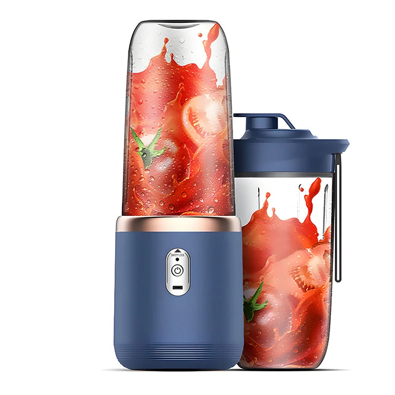 Portable Juicer Blender 400ml Electric Fruit Juicer USB Charging