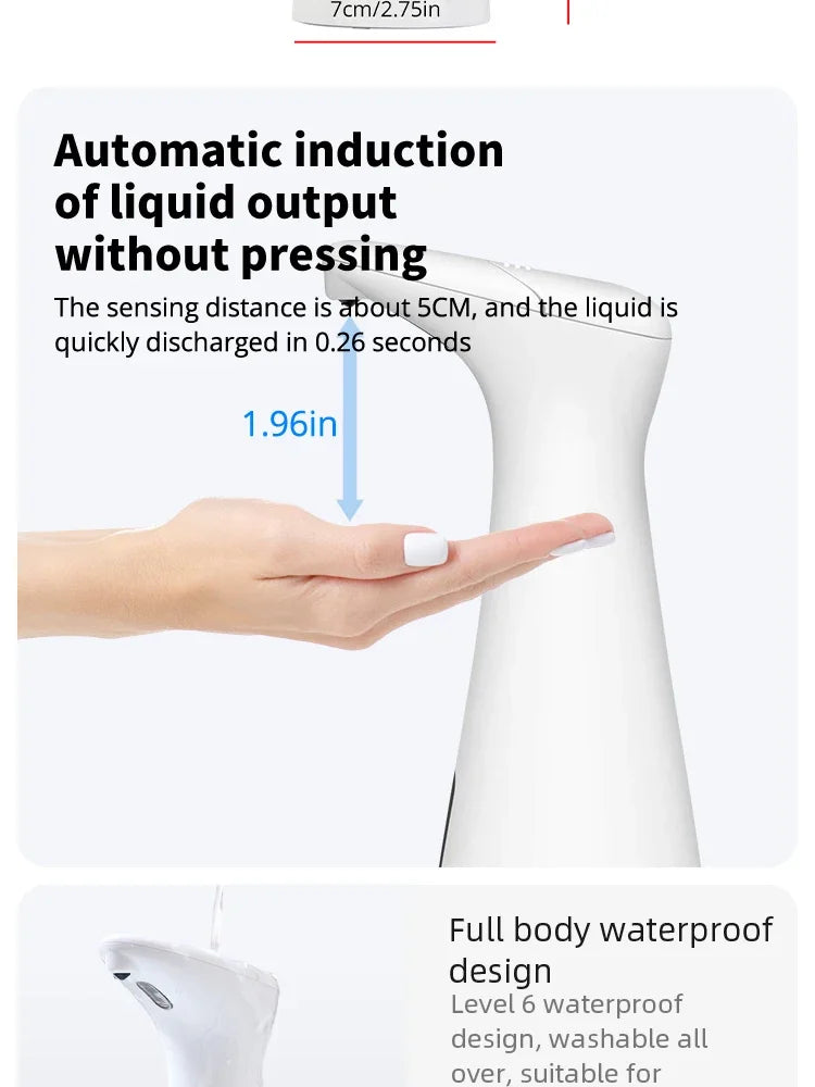 Automatic Sensor Soap Dispenser White High Quality