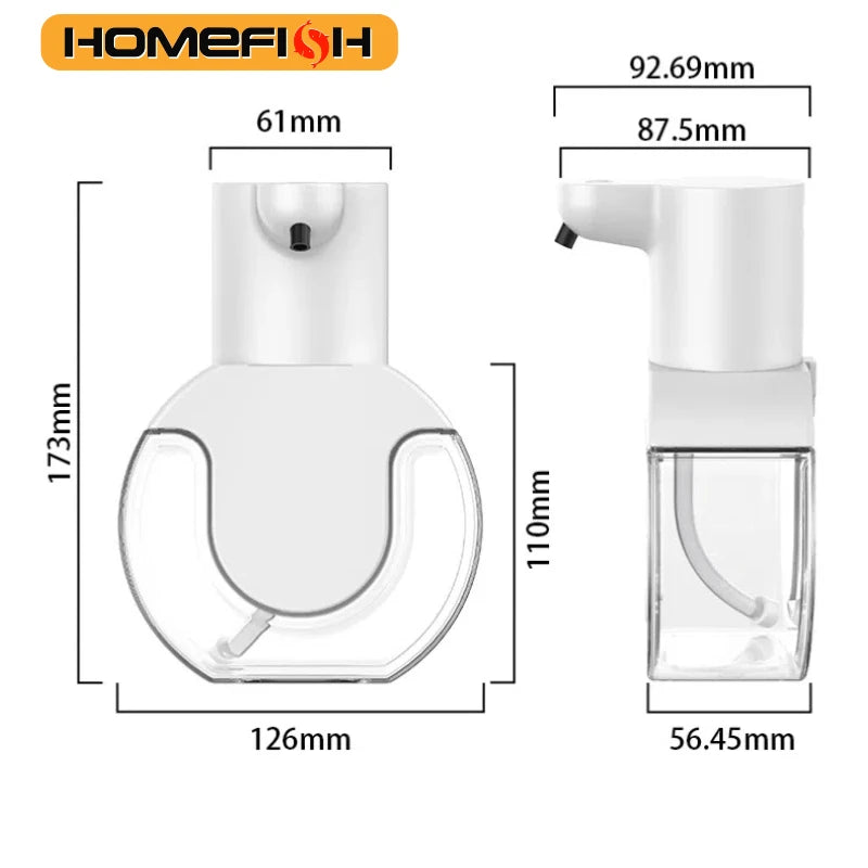 Smart Soap Dispenser 420ml Touchless Motion Sensor Washing Hand Device Wall-Mounted Liquid Soap Dispenser