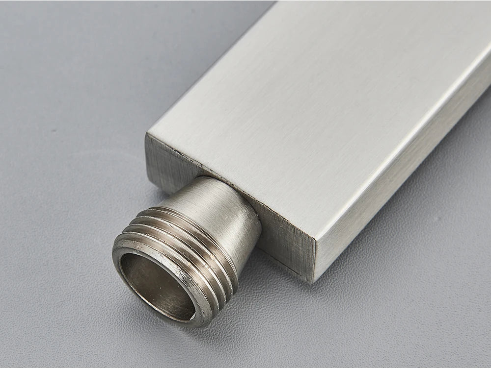 Hand shower Brass Shower Head. Square Handheld Head Replace