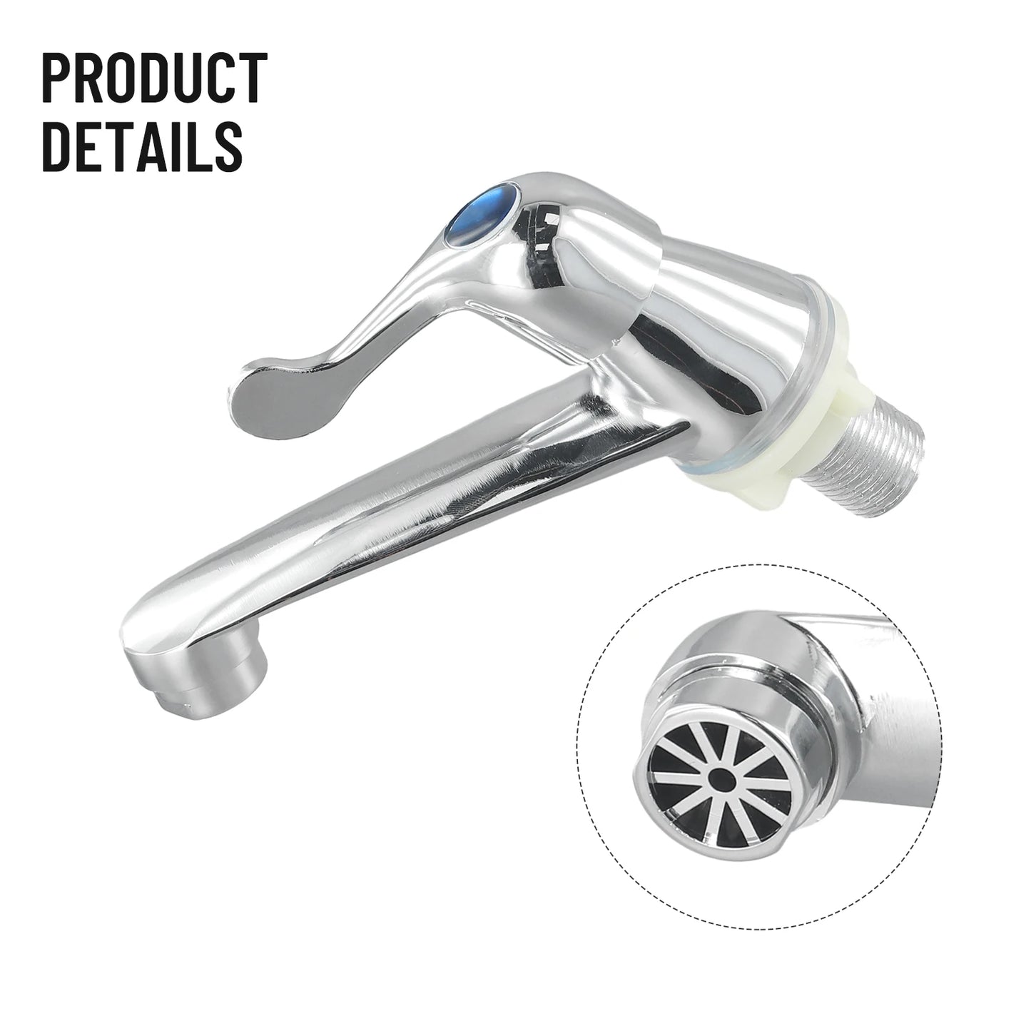 Bathroom Single Cold Water Tap Basin Sink Faucet Mixer