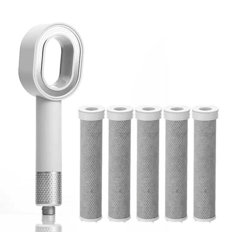 Filter Shower Head High Pressure Beauty Rain Faucet Shower head Filtration Purification