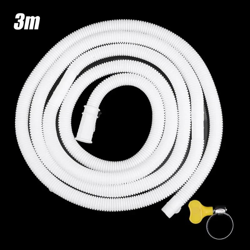 0.5/1/2/3M Washing Machine Draining Hoses Bendable Plastic Tube Faucet Extension Plumbing Hoses Air Conditioner Drain Hoses