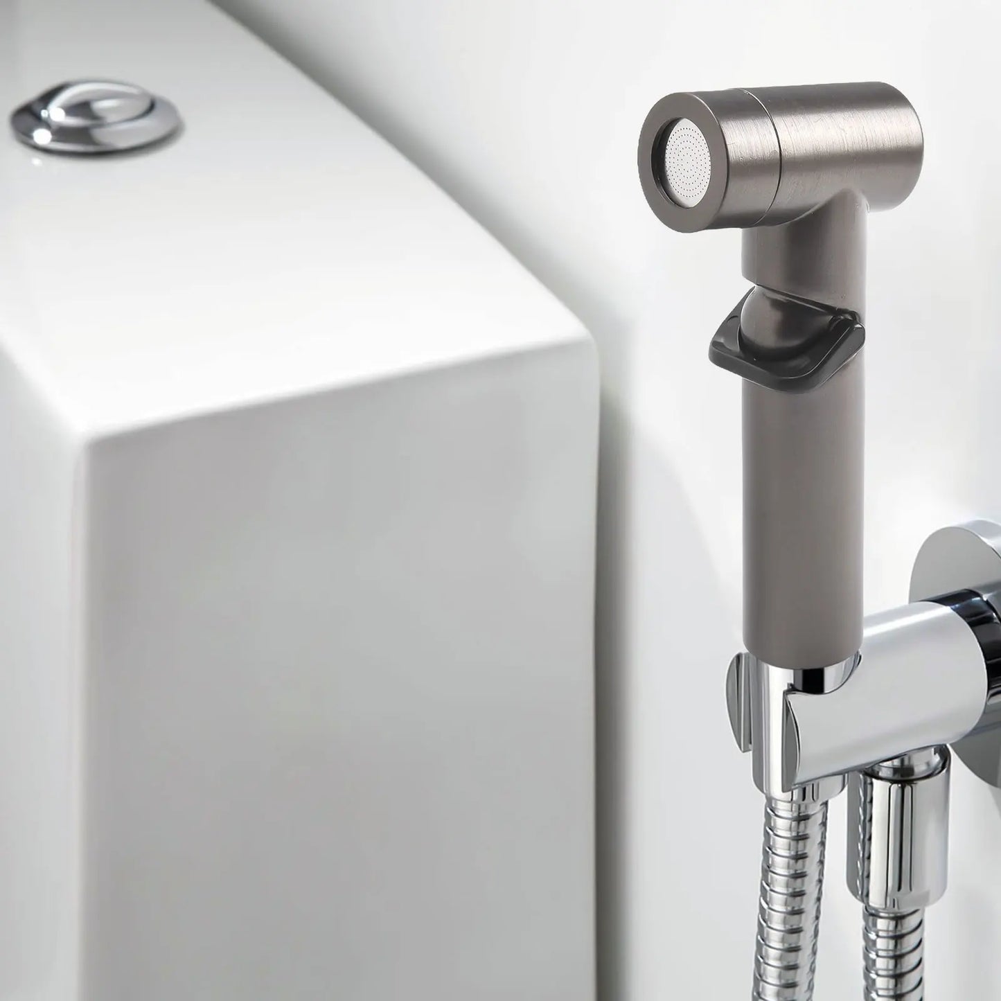Spray Shower Head Handheld Toilet Bidet Douche Duarble Bathroom Sprayer