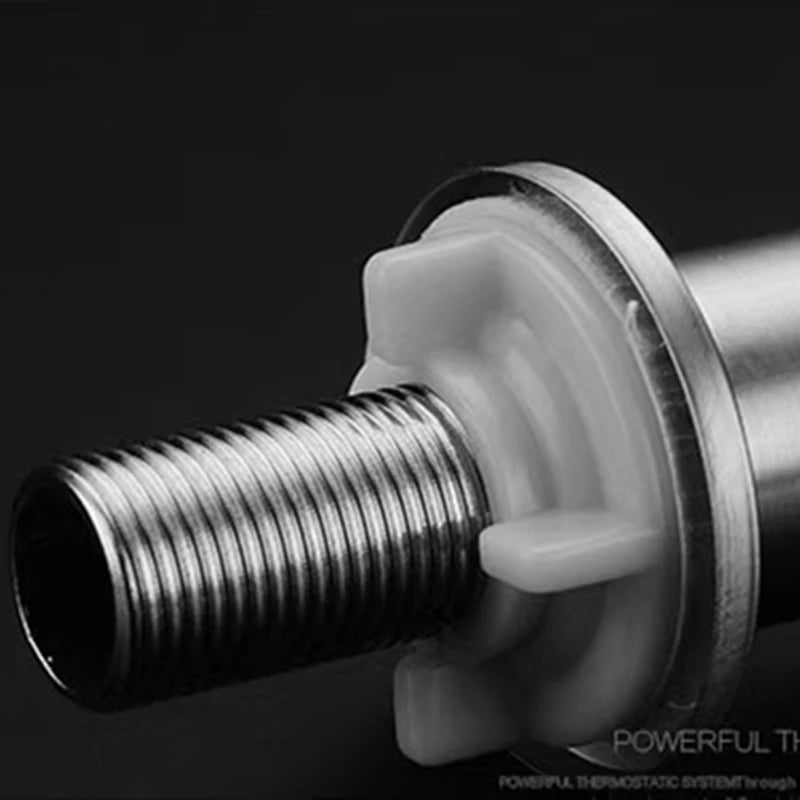 Basin Faucet 304 Stainless Steel Single Cold Water Tap Black Silver Color Deck Mounted