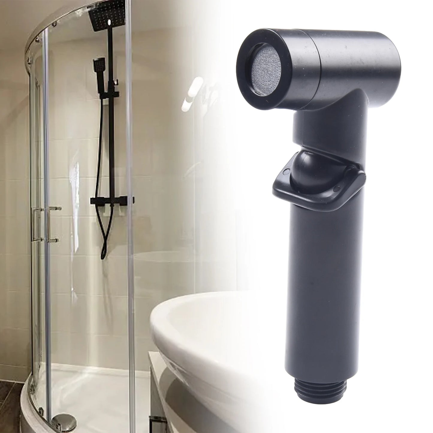 Spray Shower Head Handheld Toilet Bidet Douche Duarble Bathroom Sprayer