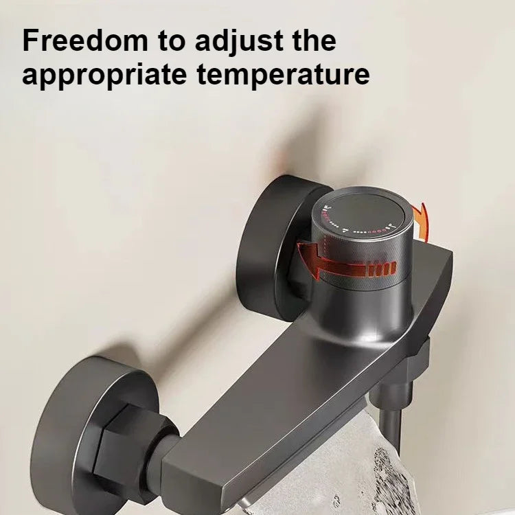 Gun Grey Shower Set , Bathroom Shower Faucet