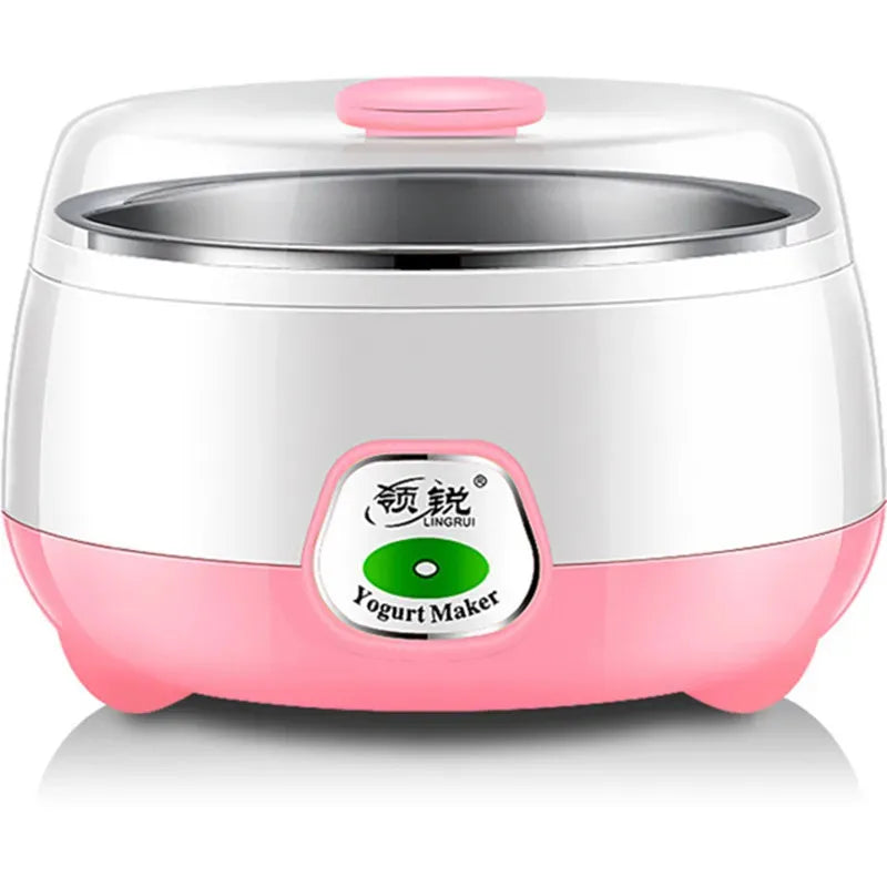 1L Electric Mini Yogurt Maker Automatic Multifunctional 220V Household Rice Maker