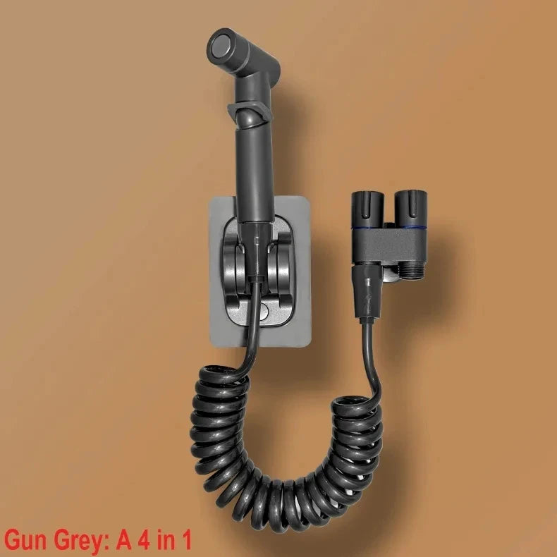 All-copper handheld toilet sprayer, bidet faucet,