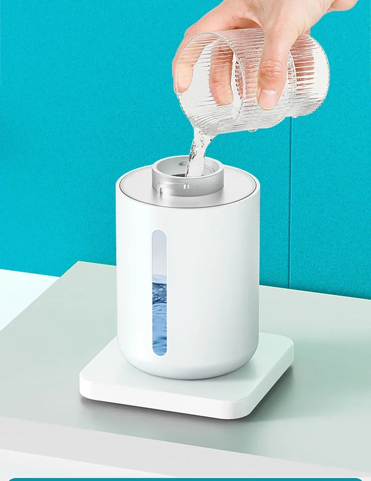 Automatic Soap Dispenser Touchless Foaming Soap Dispenser 380ml USB Rechargeable Electric 4 Level Adjustable