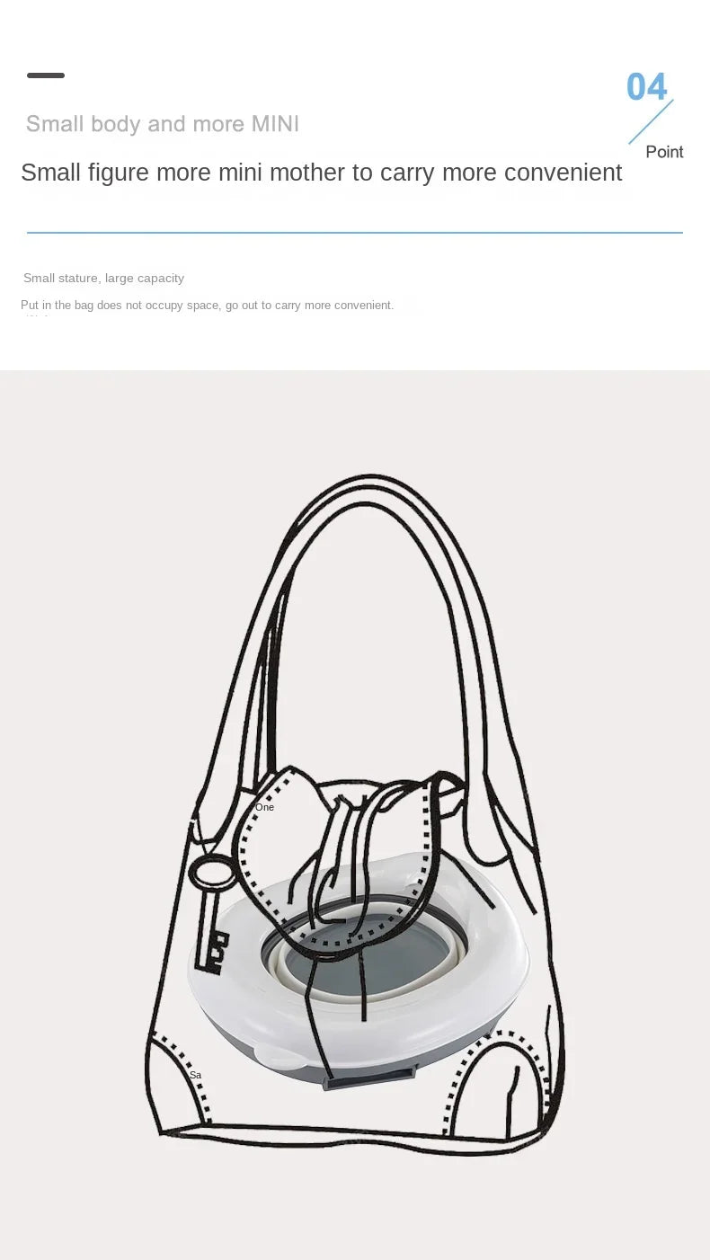 3 in 1 Travel Toilet Seat Foldable Children Potty with Bags Baby Pot Portable Silicone Baby Potty Training Toilet Seat