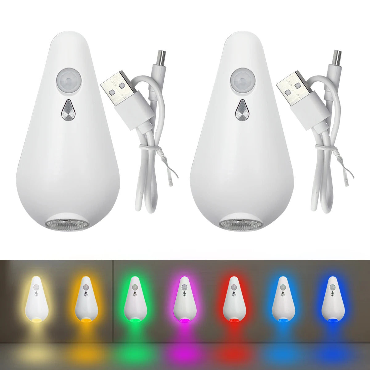 7Color Toilet Night Light Motion Sensor Light
