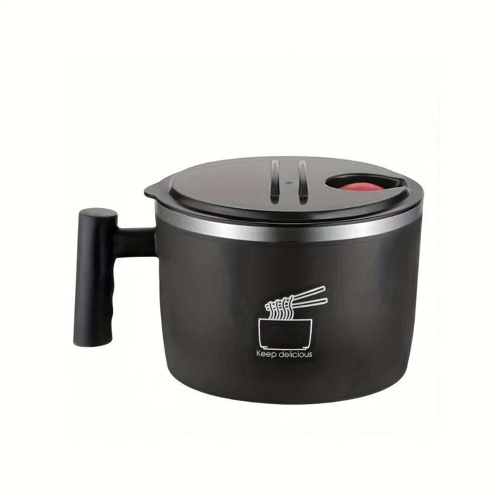 Ramen Bowl, Lunch Container,1000ml Large Thai Soup Bowls, Tableware with Phone Stand
