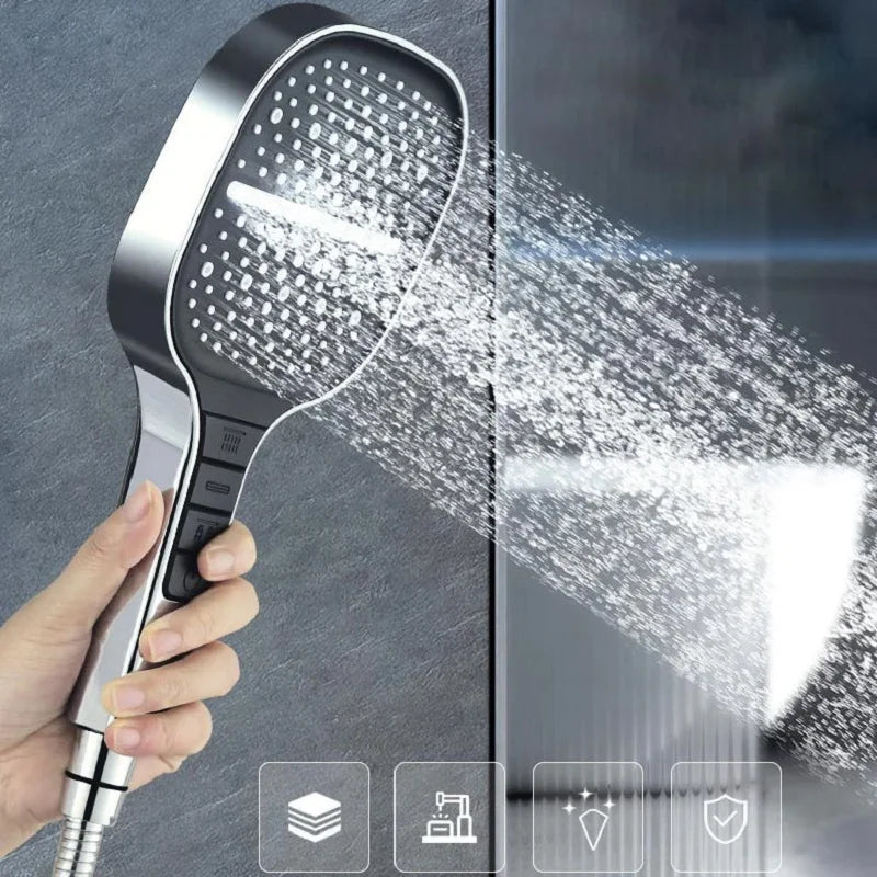 Large Shower Head 7 Modes Adjustable Shower Head