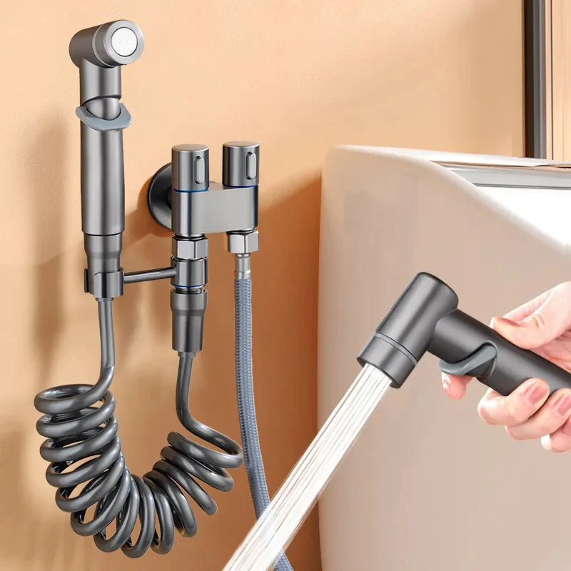 Toilet Cleaning Bidet Toilet Sprayer Set Cold Water