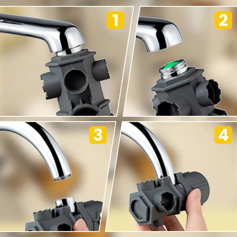 16 in 1 Wrench Tool Set For Faucet Kitchen Bathroom Multi-Purpose Maintenance Pipe Faucet Disassemble
