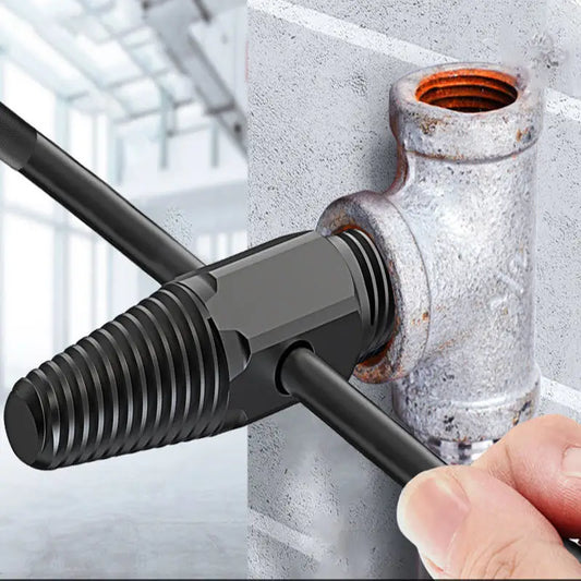 Double Head Wrench Faucet Valve Broken Screw Extractor Set Pipe Remover Damaged Wire Water Pipe Bolt Removal Plumbing Tools Set