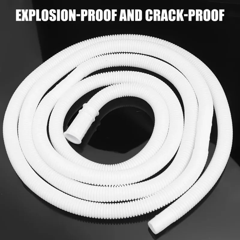 0.5/1/2/3M Washing Machine Draining Hoses Bendable Plastic Tube Faucet Extension Plumbing Hoses Air Conditioner Drain Hoses