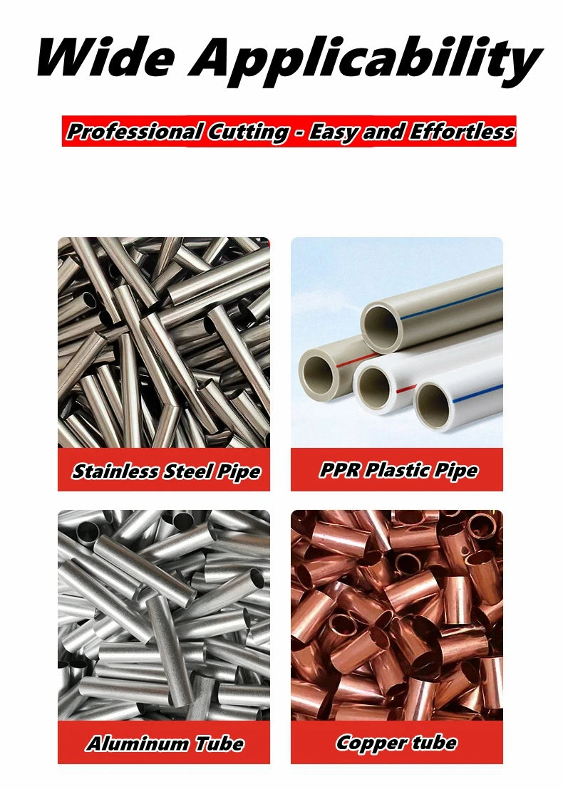 Ratcheting Tubing Cutter 8-29mm Universal Pipe Cutter Stainless Steel Copper Aluminium Ratchet Scissors Hose Cutting Hand Tools