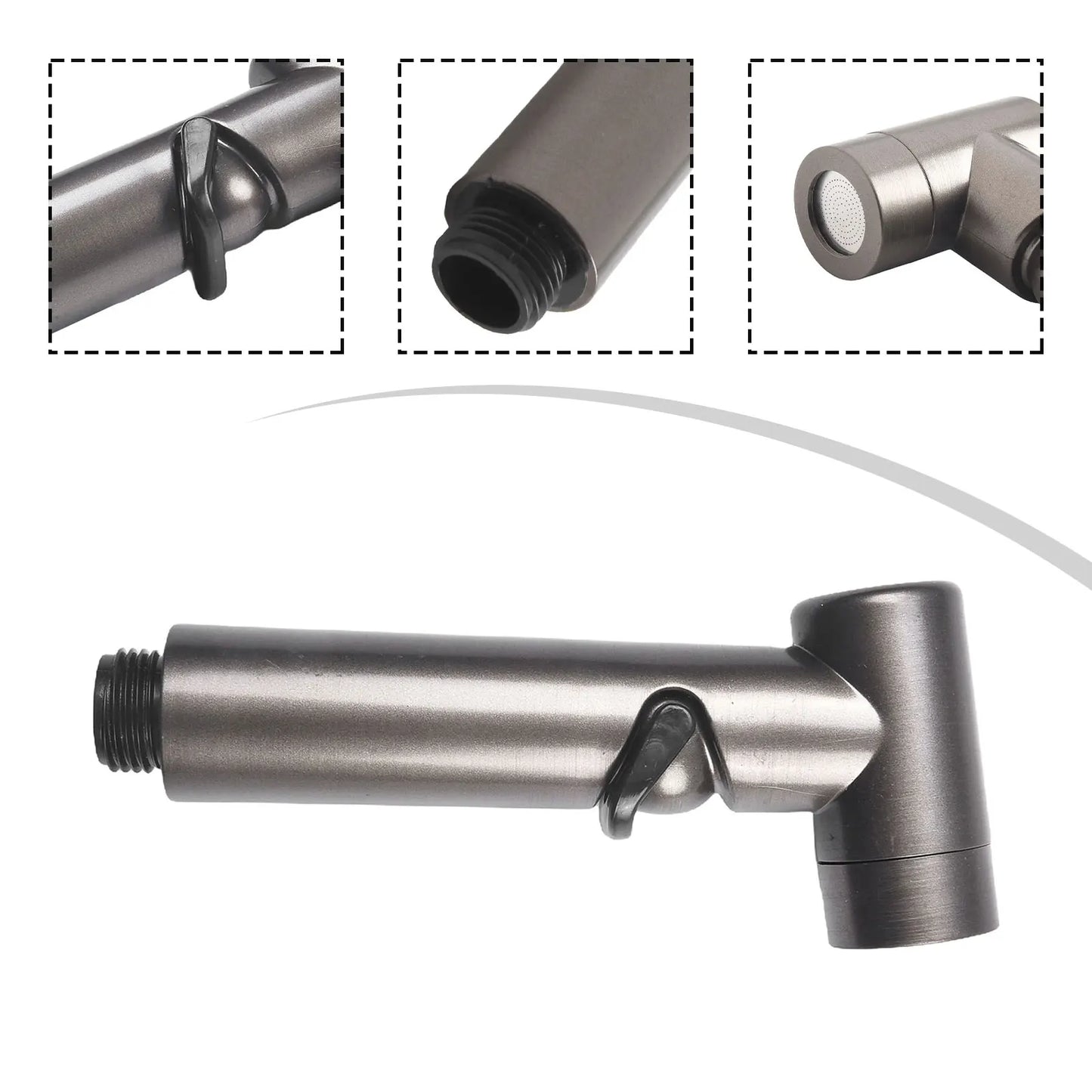 Spray Shower Head Handheld Toilet Bidet Douche Duarble Bathroom Sprayer