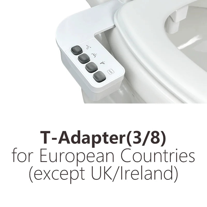 Bidet Attachment Feminine And Rear Wash Nozzle Cleaning, Water Pressure Control, Non-electric Mechanical Sprayer