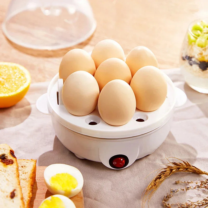 110V/220V Multifunctional Electric Egg Boiler Double Layers Egg Cooker Mini Steamer