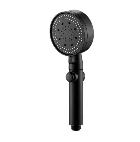 High Pressure Shower Head 5 Modes Adjustable One-Key Stop Spray Nozzle