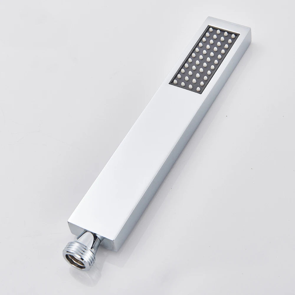 Hand shower  Brass Shower Head. Square Handheld Head Replace