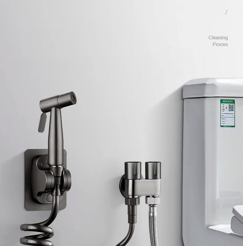 Handheld Toilet Bidet Faucet Sprayer Stainless Steel