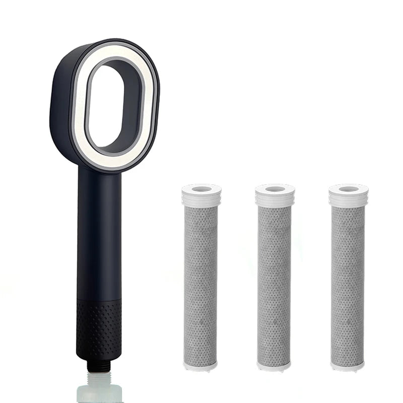 Filter Shower Head High Pressure Beauty Rain Faucet Shower head Filtration Purification