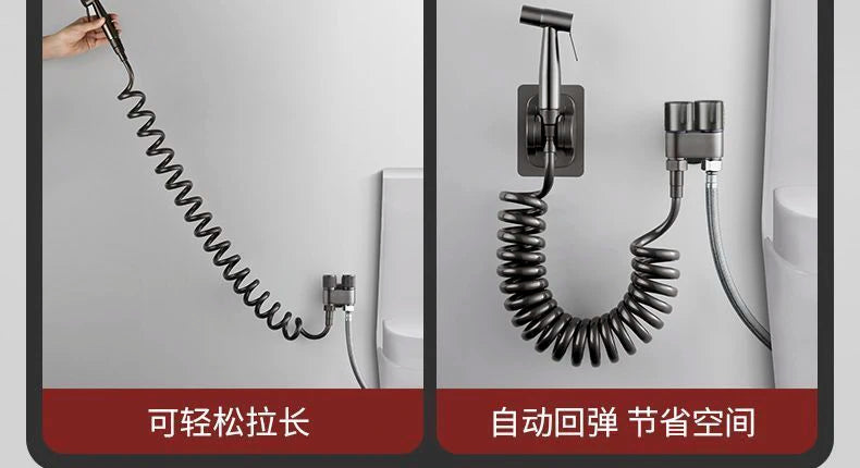 Handheld Toilet Bidet Faucet Sprayer Stainless Steel
