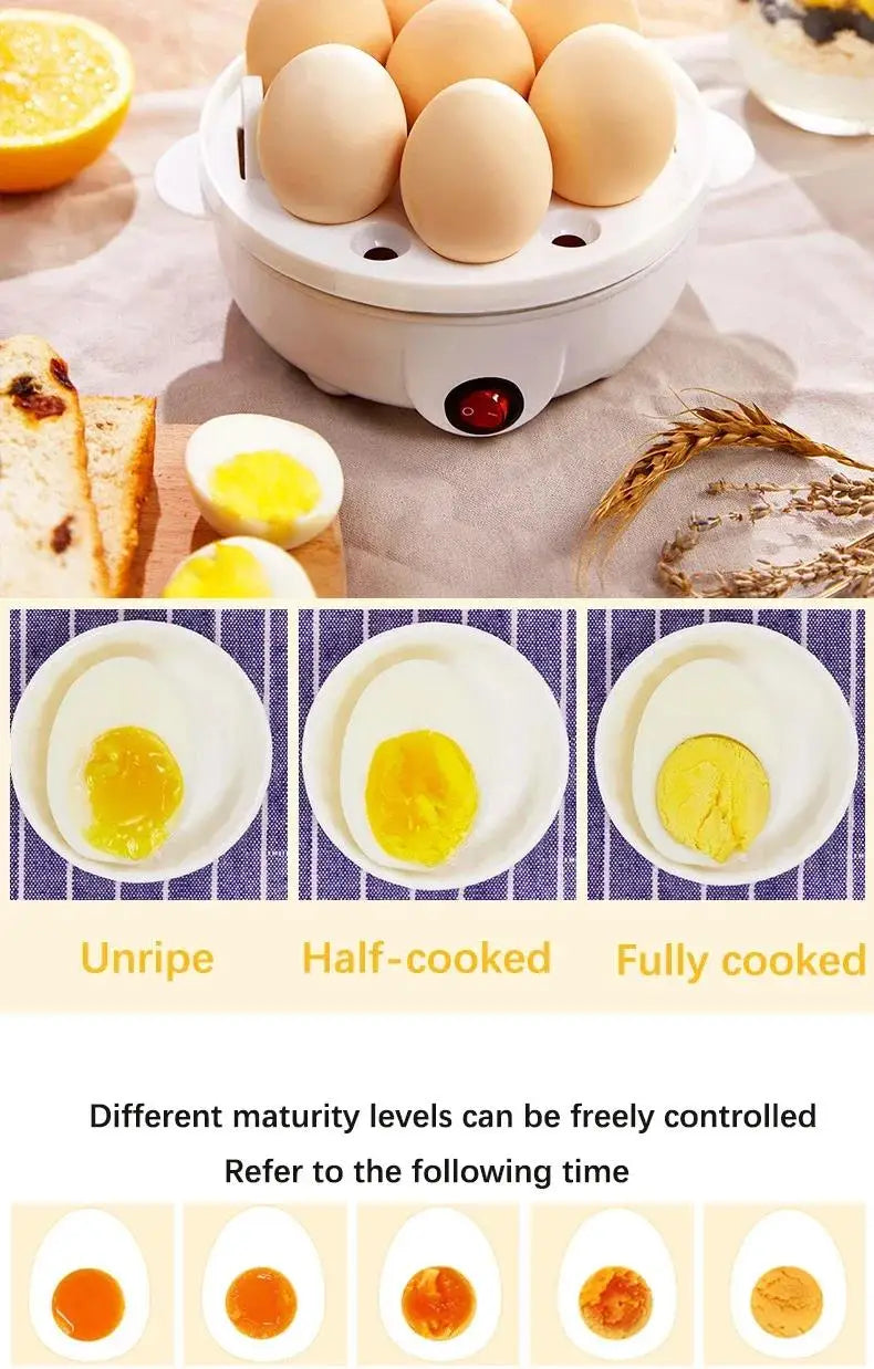 110V/220V Multifunctional Electric Egg Boiler Double Layers Egg Cooker Mini Steamer