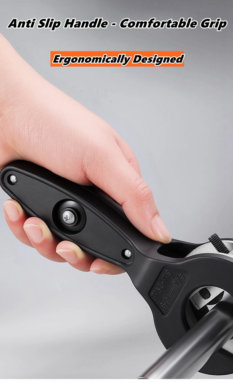 Ratcheting Tubing Cutter 8-29mm Universal Pipe Cutter Stainless Steel Copper Aluminium Ratchet Scissors Hose Cutting Hand Tools