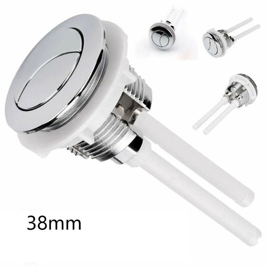38mm Universal Dual Flush Toilet Water Tank Button Round Valve Push Button