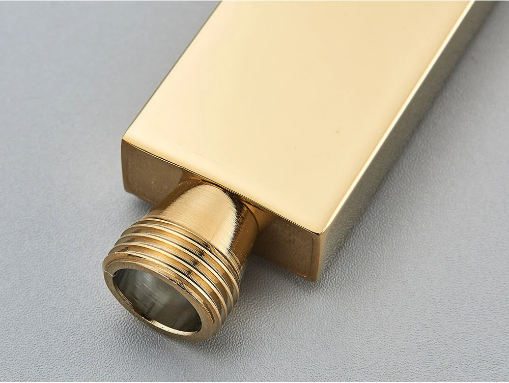 Hand shower Brass Shower Head. Square Handheld Head Replace