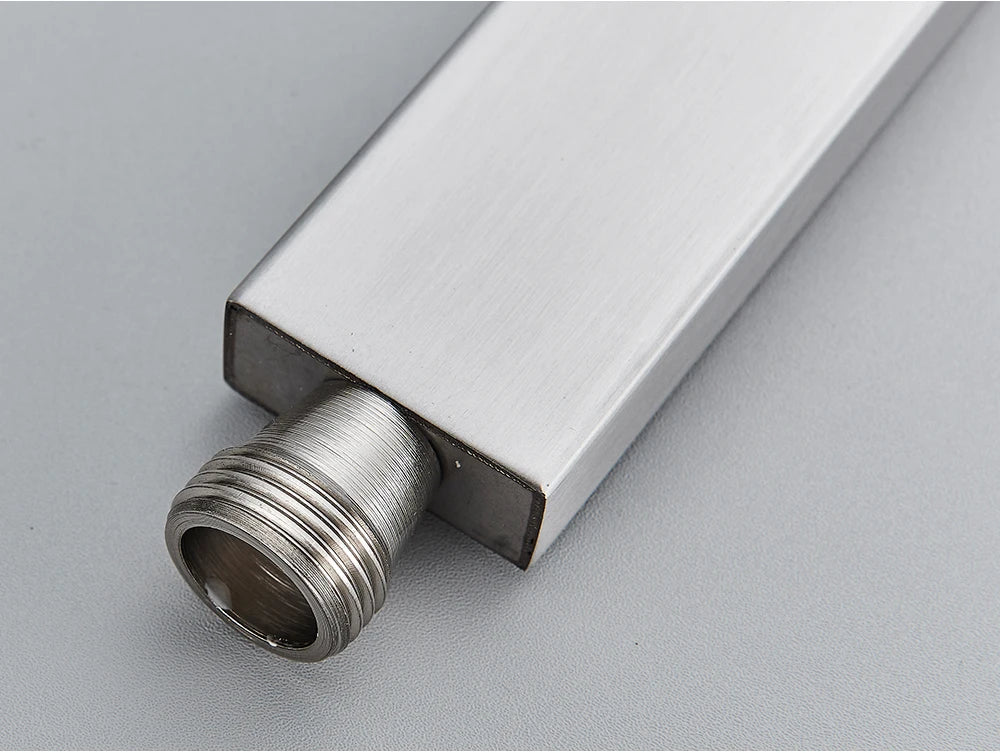 Hand shower Brass Shower Head. Square Handheld Head Replace