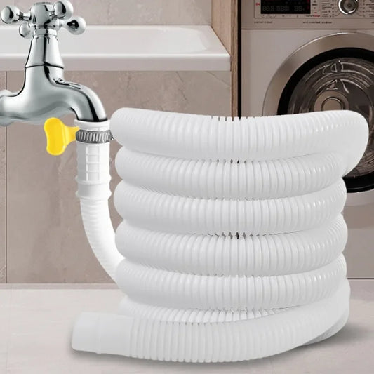 0.5/1/2/3M Washing Machine Draining Hoses Bendable Plastic Tube Faucet Extension Plumbing Hoses Air Conditioner Drain Hoses