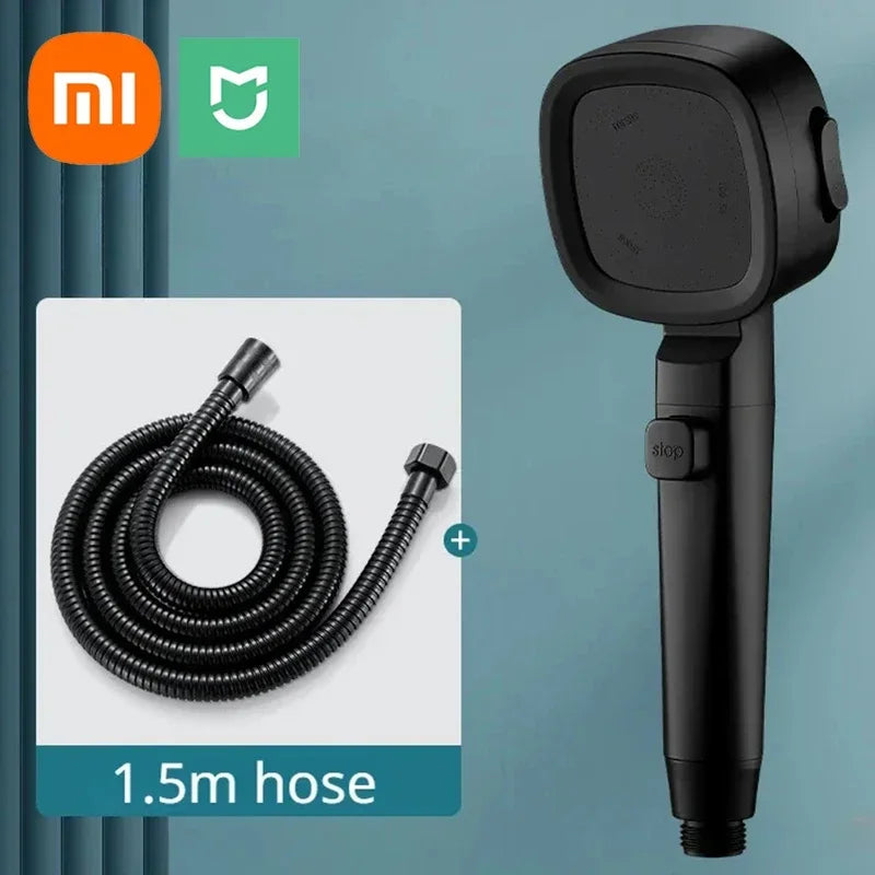 Shower Booster Showerhead Powerful Booster Modes Handheld Showers Head