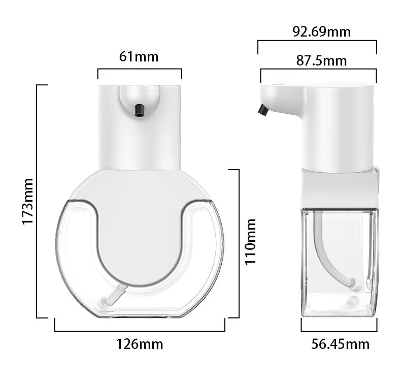 Smart Soap Dispenser 420ml Touchless Motion Sensor Washing Hand Device Wall-Mounted Liquid Soap Dispenser