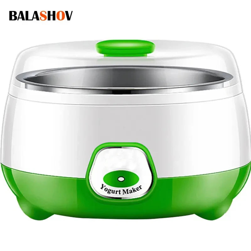 1L Electric Mini Yogurt Maker Automatic Multifunctional 220V Household Rice Maker
