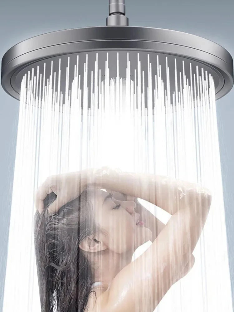 230mm Big Panel Showerhead 6 Mode Supercharge Rainfall Shower Head