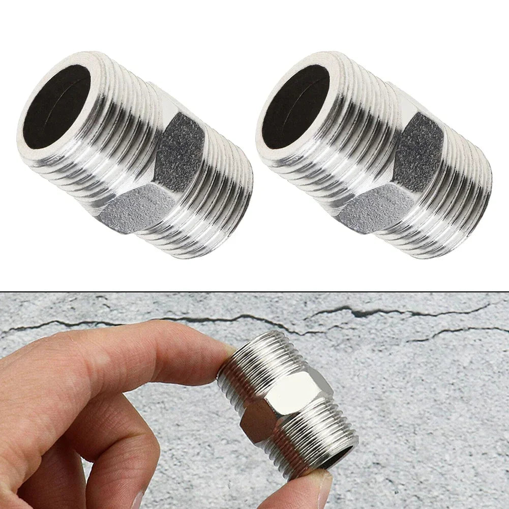 2 Pcs Shower Hose Extension Pipe Universal Hose Extender