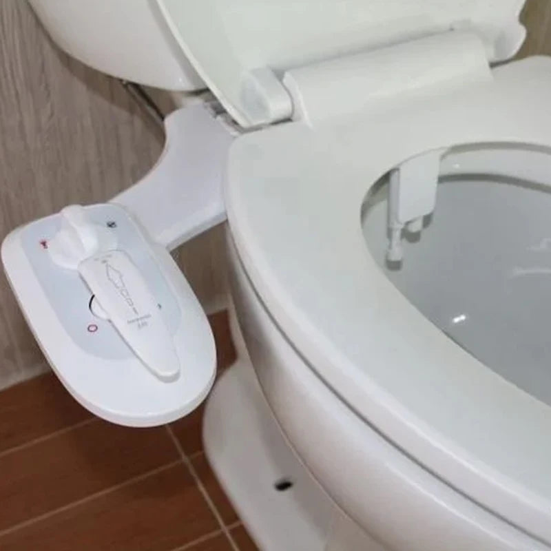 Toilet Bidet Left Handed Body Cleaner Ultra-thin Bidet Easy Installation No Need for Electricity Sprayer Cleaner For Toilets