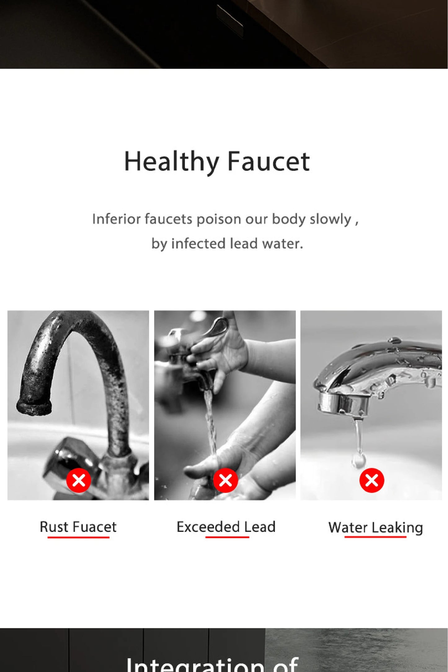 Luxury brass gun gray kitchen faucet Digital display Intelligent induction magnetic suction Pull-Out design Cold & hot sink Tap