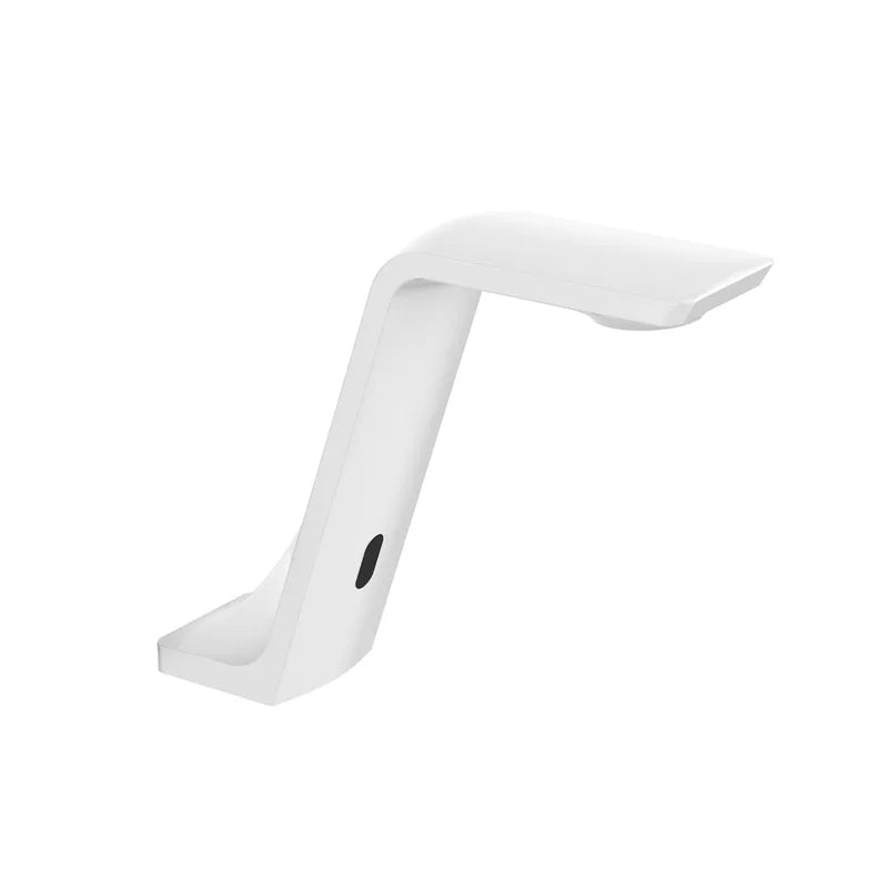 Gun Gray Brass Automatic Touchless Bathroom Basin Faucet Smart Infrared Motion Sensor Single Cold Hand Washing Basin Tap l