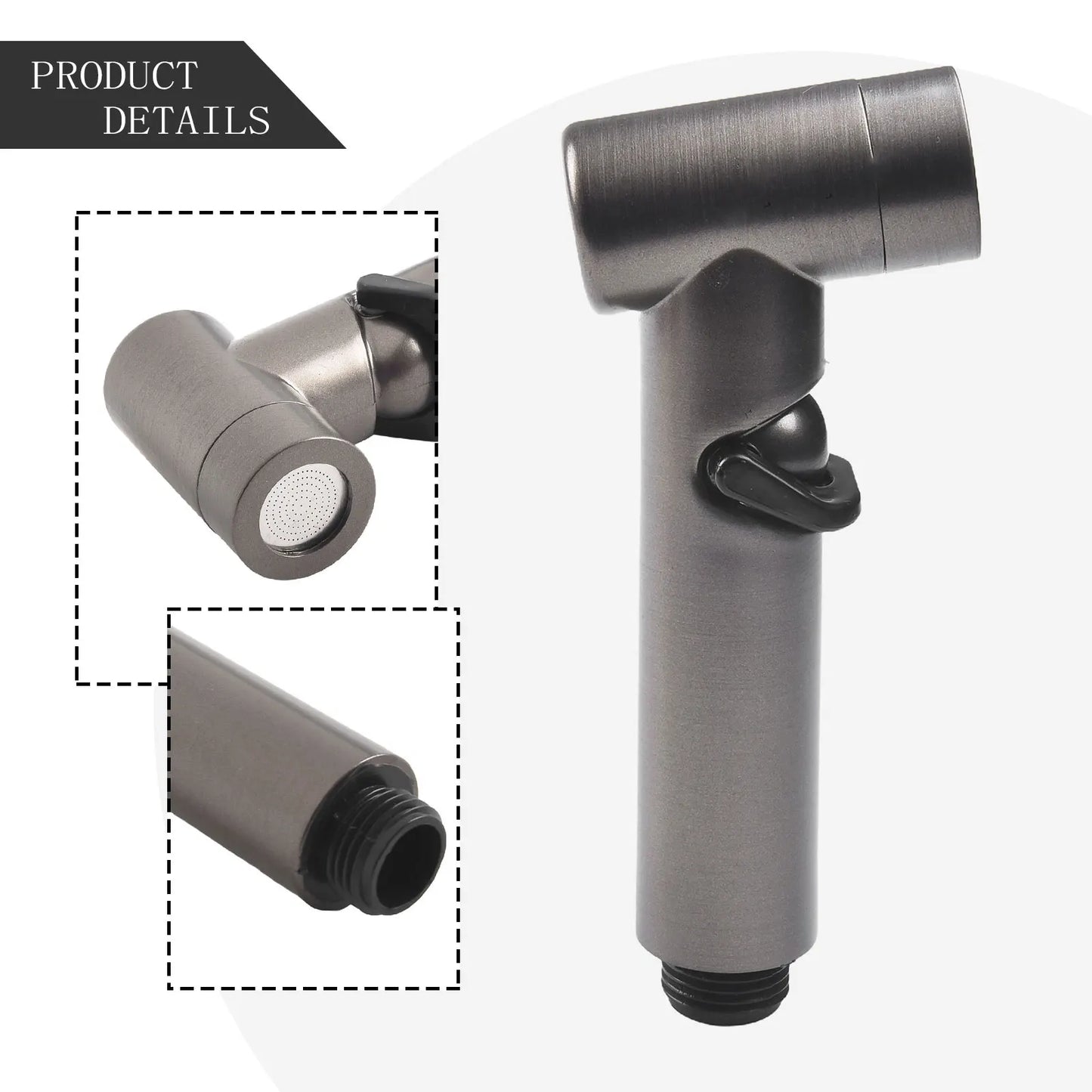Spray Shower Head Handheld Toilet Bidet Douche Duarble Bathroom Sprayer