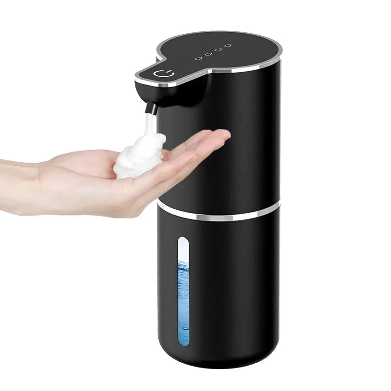 Automatic Soap Dispenser Touchless Foaming Soap Dispenser 380ml USB Rechargeable Electric 4 Level Adjustable