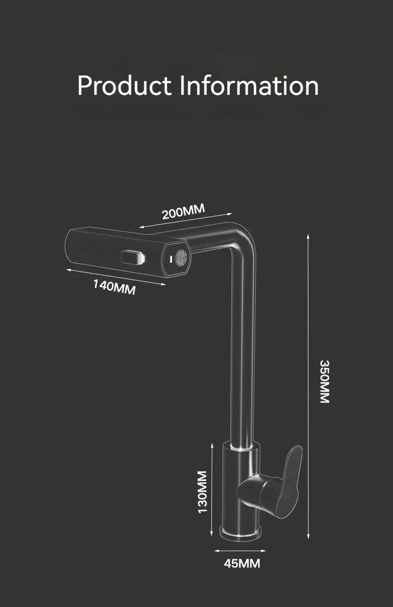 Pull Out Kitchen Faucet, Flexible Hot and Cold Water Kitchen Sink Mixer , Deck Mounted with Stream Shower Mode
