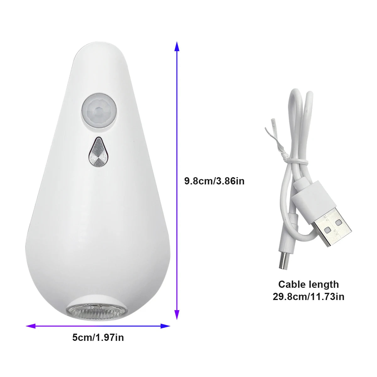 7Color Toilet Night Light Motion Sensor Light